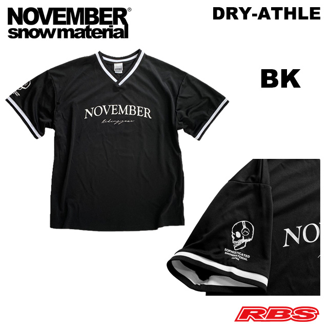 NOVEMBER 25-26 DRY-ATHLE BK BL GR 日本正規品