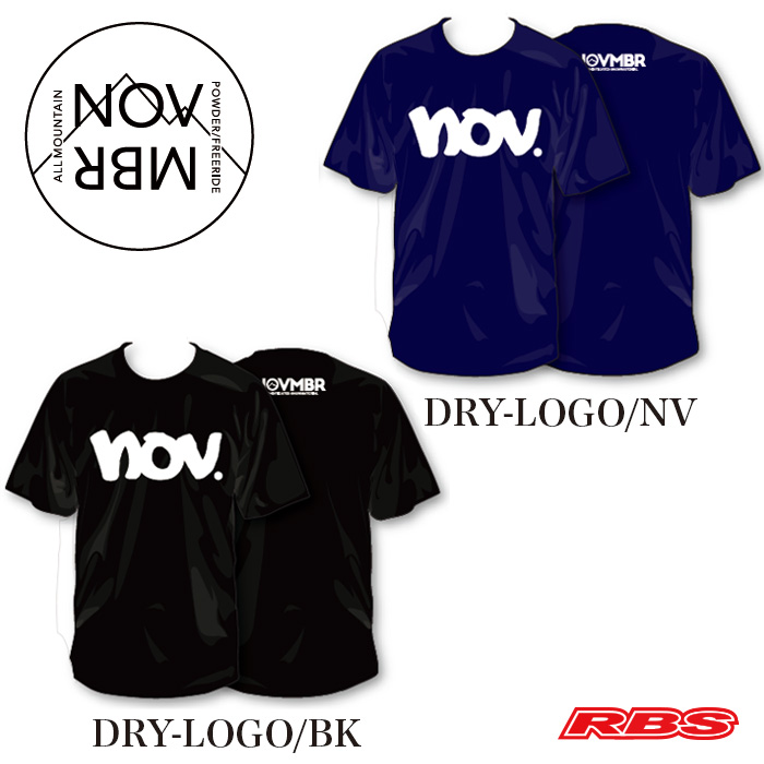 NOVEMBER Tシャツ DRY-LOGO 【ノーベンバー 20-21 スノーボード】【日本正規品】