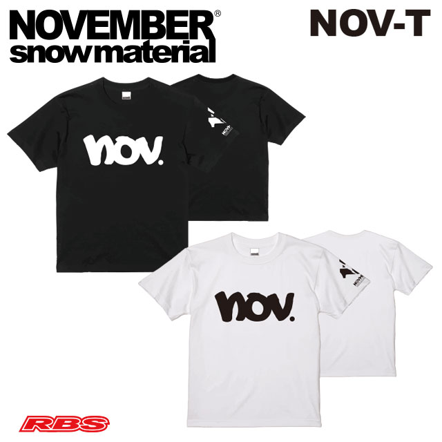 NOVEMBER Tシャツ 22-23 NOV-T ノーベンバー スノーボード 日本正規品