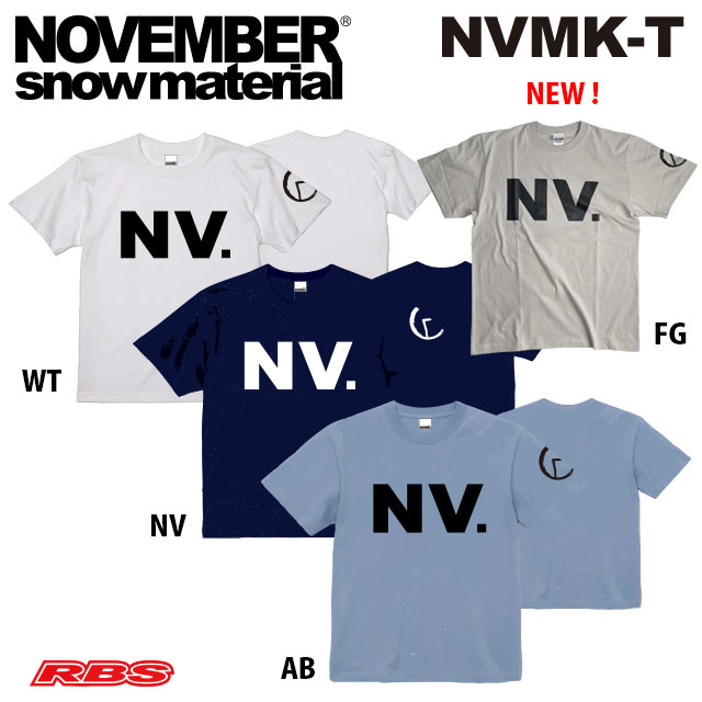 NOVEMBER Tシャツ 22-23 NVMK-T ノーベンバー スノーボード 日本正規品