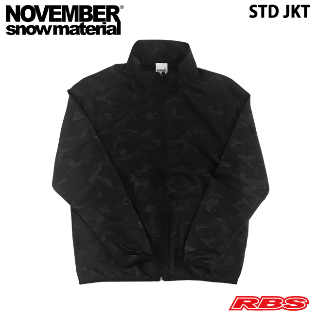 NOVEMBER STD JKT WB 19-20  STD ジャケット カラー ウッドランド ブラック ノーベンバー スノーボード 19-20 日本正規品