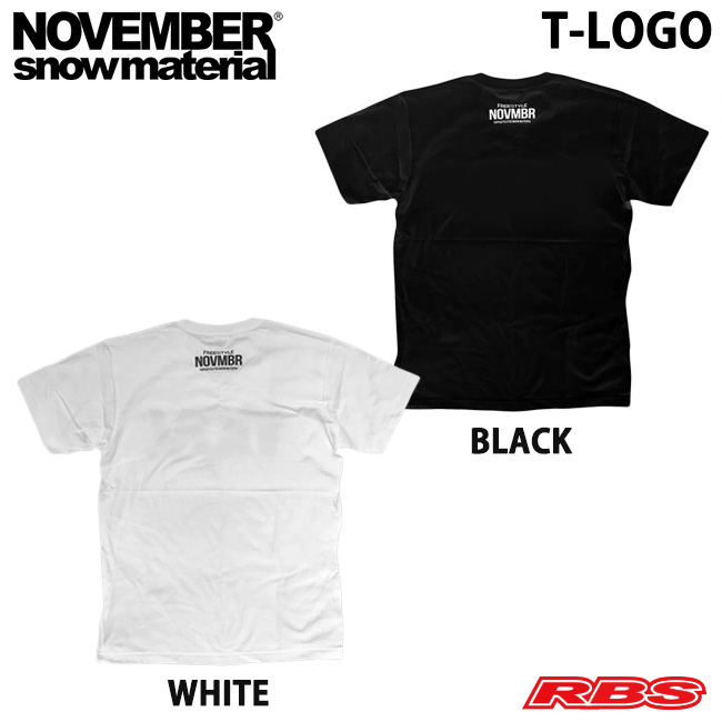 NOVEMBER Tシャツ 21-22 T-LOGO ノーベンバー スノーボード 日本正規品