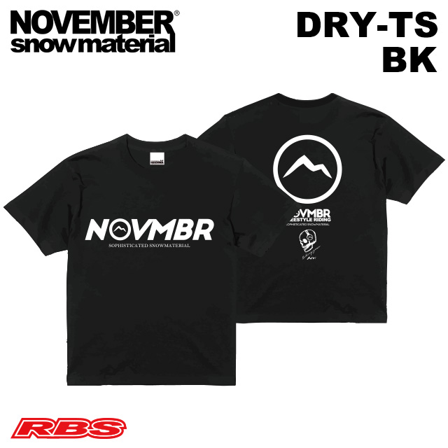 NOVEMBER Tシャツ 24-25 DRY-TS ドライTシャツ 日本正規品