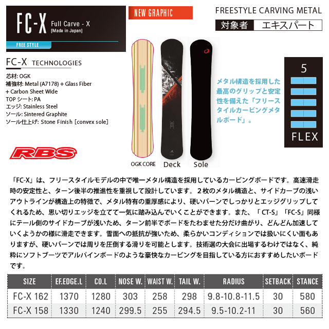 OGASAKA 21-22 FC-X オガサカ 日本正規品 RBS