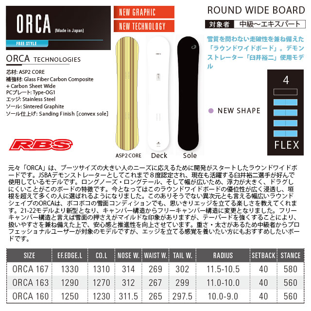 OGASAKA 21-22 (オガサカ) ORCA オルカ 日本正規品