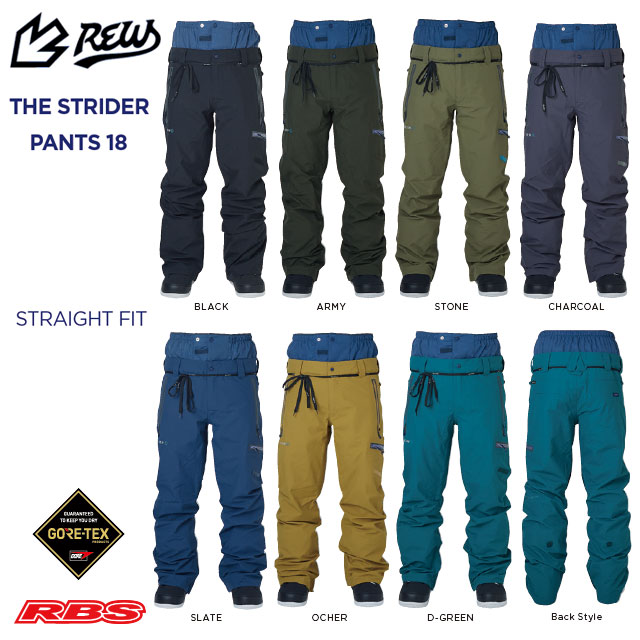 REW 21-22 THE STRIDER PANTS STRAIGHT FIT 日本正規品 予約商品