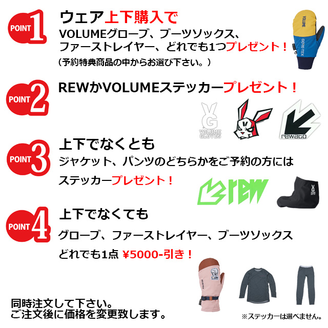 REW 24-25 THE REALITY JKT GORE-TEX 3LAYER 日本正規品 予約商品