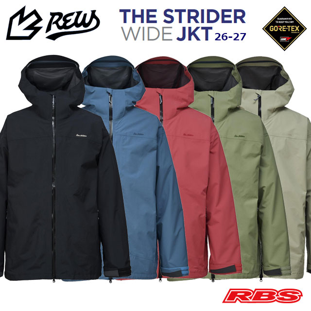 REW 26-27 THE STRIDER WIDE JKT 日本正規品 予約商品