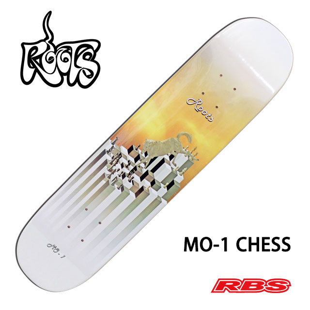 ROOTS MO-1 CHESS スケートボード デッキ 日本正規品