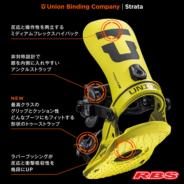 UNION 24-25 BINDING STRATA ストラータ ミニディスク 日本正規品 予約商品