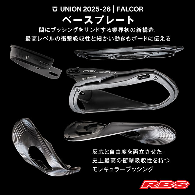 UNION 25-26 BINDING FALCOR ファルコア ミニディスク 日本正規品 予約商品