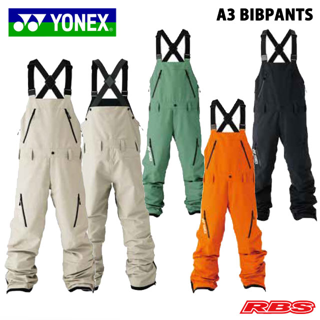 YONEX 24-25 A3 BIB PANTS ヨネックス エースリー ビブパンツ スノーボード ウェア 日本正規品 予約商品