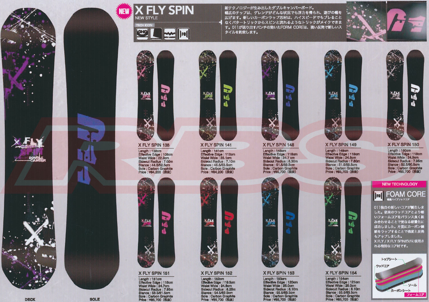 011Artistic X FLY SPIN
